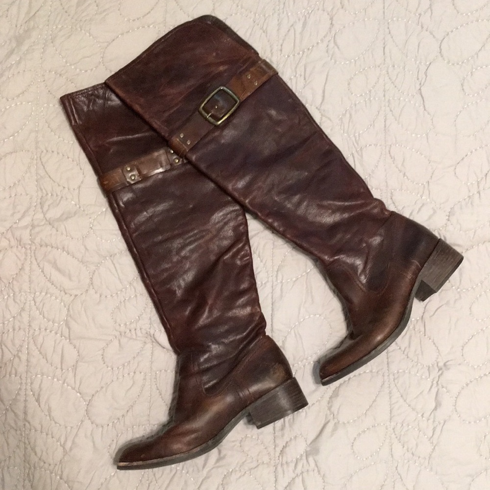 Jessica Simpson over the knee boots